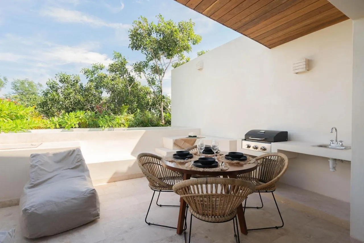 2Br Penthouse With Private Pool & Sunset Terrace Aldea Zama Apartment Tulum 0*,  Mexico